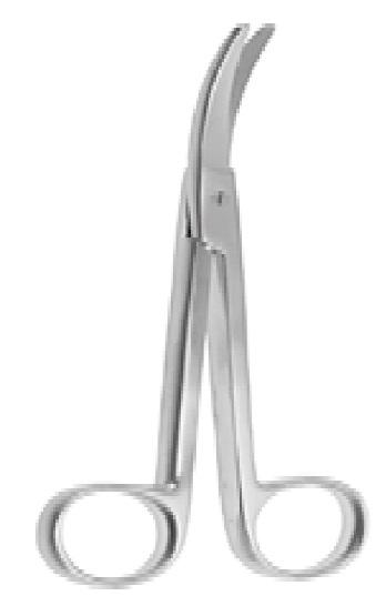 Ножиці МІКСТЕРА (MIXTER), тупий/тупий, вигнуті, 15,5 см (cm)